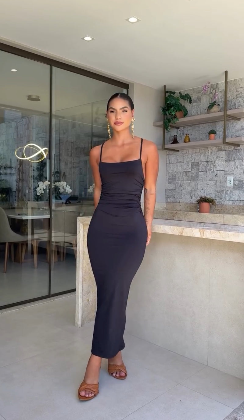 Vestido Zafira Negro